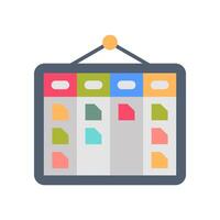 Tasks icon in vector. Logotype vector