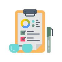 Project Documentation icon in vector. Logotype vector