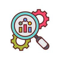 Data Manipulation  icon in vector. Logotype vector