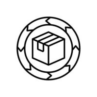 Continuous Delivery icon in vector. Logotype vector