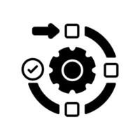 Workflow  icon in vector. Logotype vector