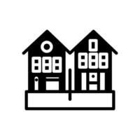 Bryggen  icon in vector. Logotype vector