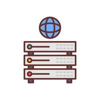 Global Data  icon in vector. Logotype vector