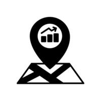 Data Location  icon in vector. Logotype vector