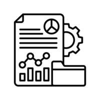 Data Management  icon in vector. Logotype vector