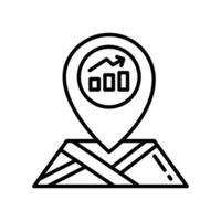 Data Location  icon in vector. Logotype vector