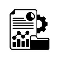 Data Management  icon in vector. Logotype vector