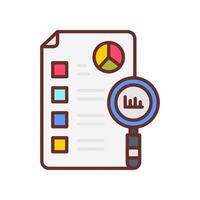 Data Analytics  icon in vector. Logotype vector