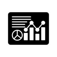 Data Dashboard  icon in vector. Logotype vector