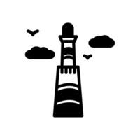 Minaret Of Jam  icon in vector. Logotype vector