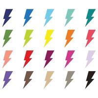 Lightning Bolt Clipart vector