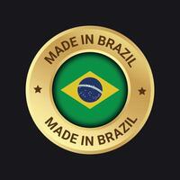 Made in Brazil vector logo, symbol and badges