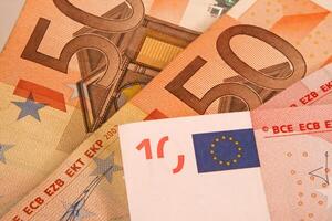 Euro money background photo