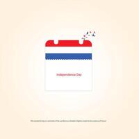 Independence Day of France. Independence Day Creative Design for Social Media Post vector