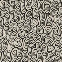 Vector decorative doodles seamless pattern