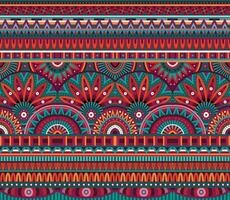 tribal ethnic background seamless pattern vector
