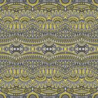Abstract ethnic vintage yellow and grey background. vector