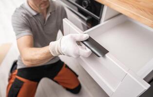 Kitchen Furniture Installing by Cabinetmaker Woodwork photo