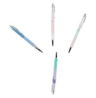 pen set cut out isolated white background with clipping path photo