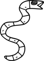 sifflant dessin animé serpent icône png