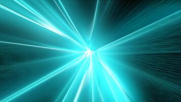 Blue energy magic high-speed high-tech light digital tunnel frame of futuristic light rays energy lines. Abstract background. Video in high quality 4k, motion design