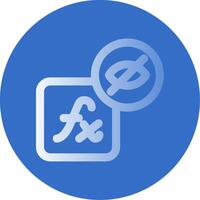 Hidden layer style Gradient Line Circle Icon vector