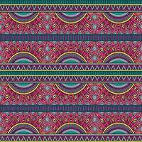 Abstract vector tribal ethnic seamless pattern
