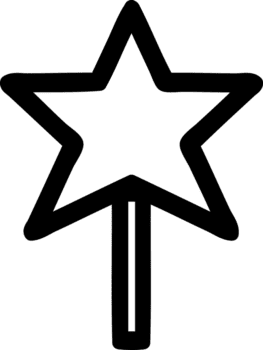 Magia varinha símbolo ícone png