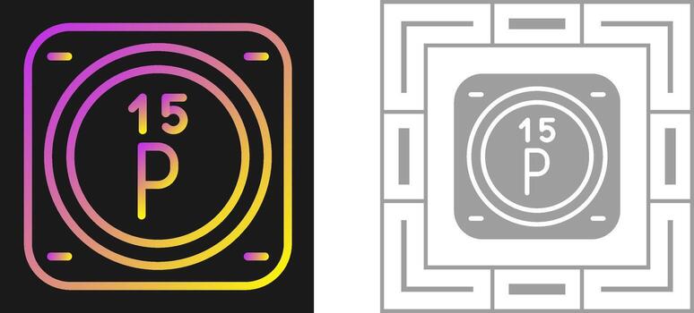 Phosphorus Vector Icon