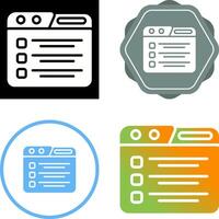 Task Manager Vector Icon