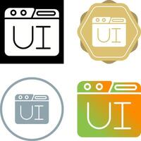 User Interface Vector Icon