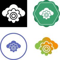 Cloud Computing Vector Icon