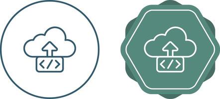 Cloud Deployment Vector Icon