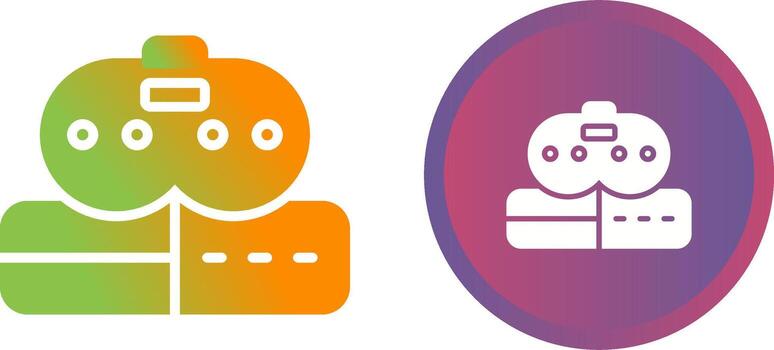 Gaming Console Controller Vector Icon