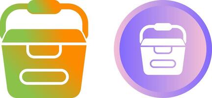 Portable water container Vector Icon