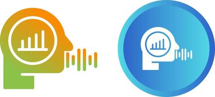 Voice Analytics Vector Icon