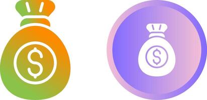 Money Bag Vector Icon