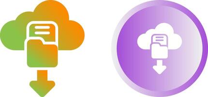 Cloud Security Auditing Vector Icon