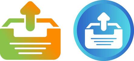 Outbox Vector Icon