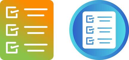 Task list Vector Icon