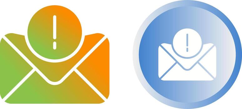 Error Message Vector Icon