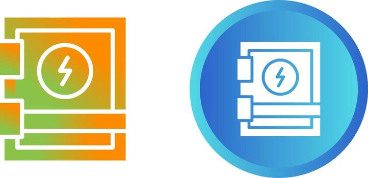 Electrical Panel Vector Icon