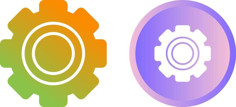 icono de vector de configuración