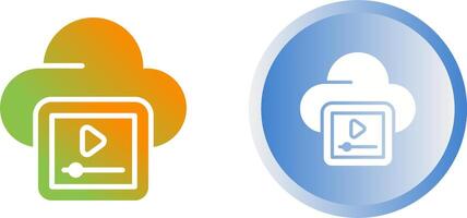Video Hosting Vector Icon