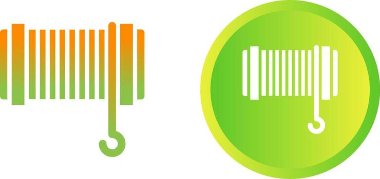Cable Pulling Rope Vector Icon