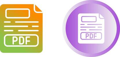 Pdf Vector Icon