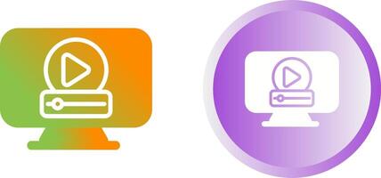 Computer Vector Icon