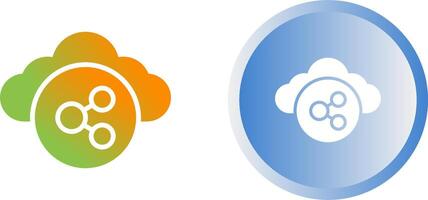 Cloud Computing Vector Icon