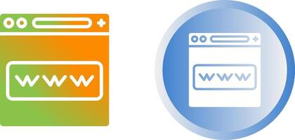 World Wide Web Vector Icon