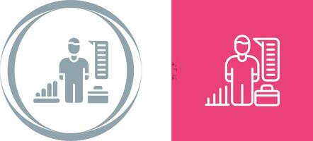 HR Analytics Vector Icon